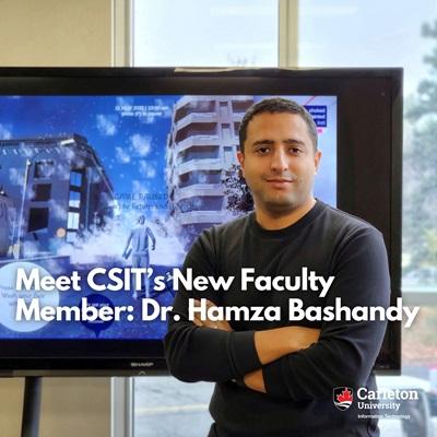 Meet CSIT’s New Faculty Member: Dr. Hmaza Bashandy